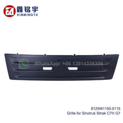 좋은 가격 812W61150-0115 시노트럭 시트랙 C7H G7H 트럭용 고강성 공학 플라스틱 전면 격자 라디에터 마스크 - 부식 및 충격 저항성 온라인으로