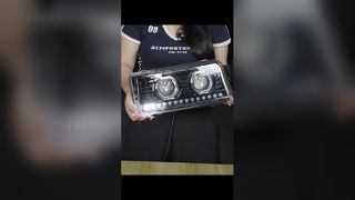 Sinotruk SITRAK 덤프 트럭 LED 헤드라이트 업그레이드